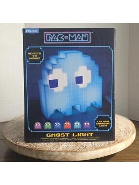 Pac-Man Ghost Light Color Changing Light Reacts to Music New